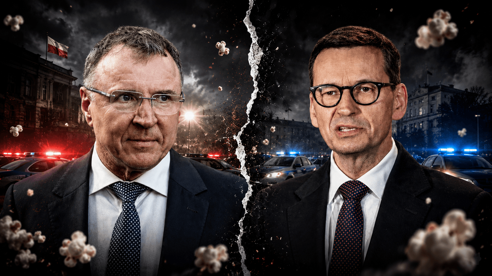 Grafika Top 5 dnia Wirtualnego Sejmu o najważniejszych wydarzeniach politycznych 24 lipca 2026 roku.